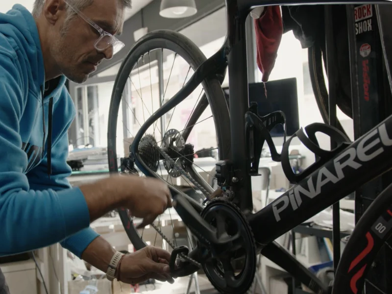 CHA applied on road bike